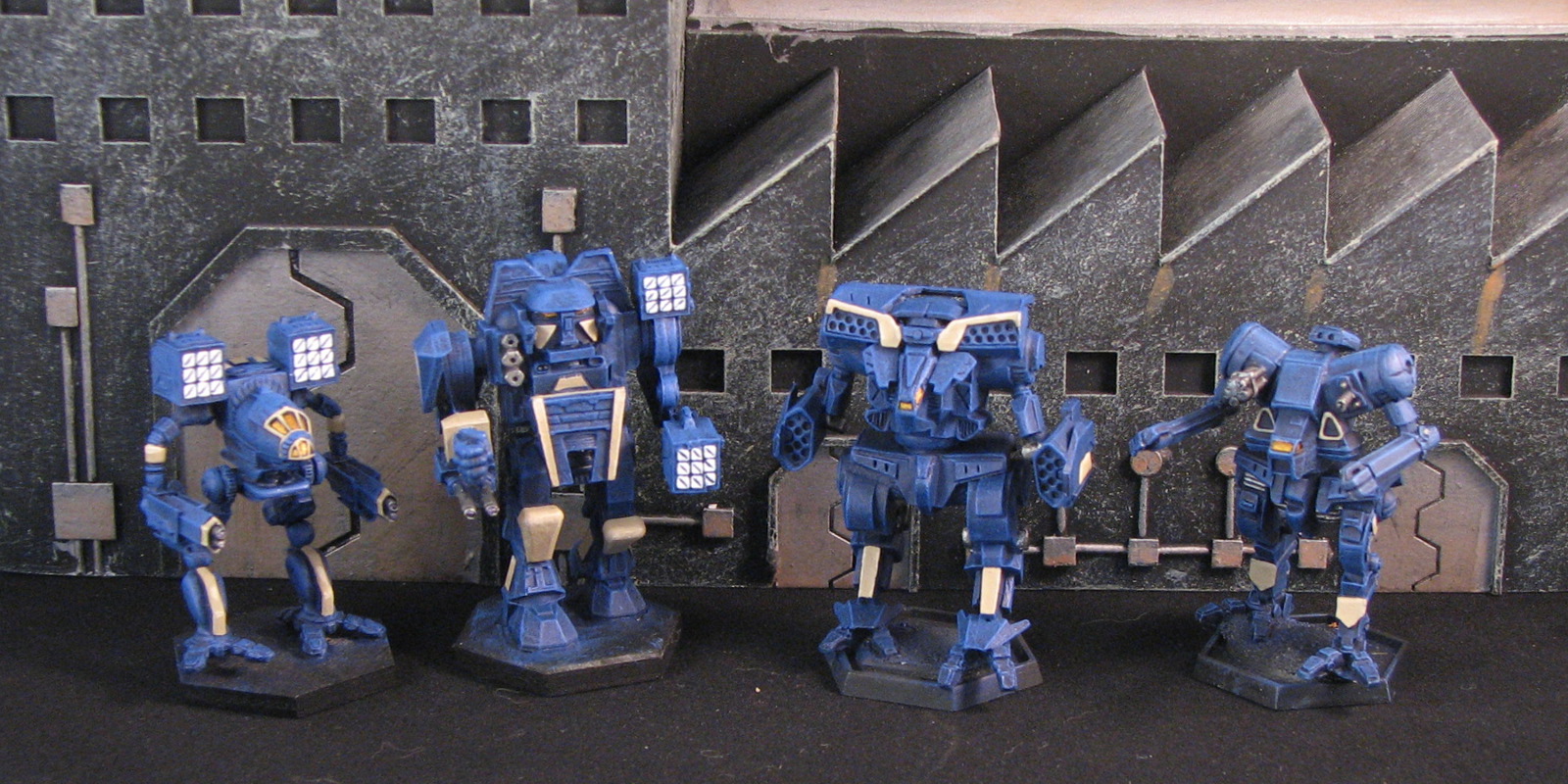 Coyote Epsilon first 4 Mechs